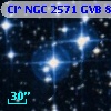 Cl* NGC 2571    GVB     884