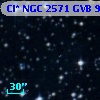 Cl* NGC 2571    GVB     969