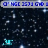 Cl* NGC 2571    GVB    1004