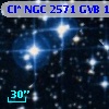 Cl* NGC 2571    GVB    1007