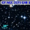Cl* NGC 2571    GVB    1015