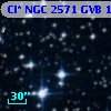 Cl* NGC 2571    GVB    1035