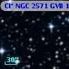 Cl* NGC 2571    GVB    1036