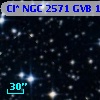 Cl* NGC 2571    GVB    1075