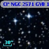 Cl* NGC 2571    GVB    1077
