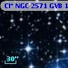 Cl* NGC 2571    GVB    1087