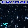 Cl* NGC 2571    GVB    1105