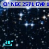 Cl* NGC 2571    GVB    1117