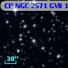 Cl* NGC 2571    GVB    1137
