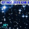 Cl* NGC 2571    GVB    1162