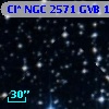 Cl* NGC 2571    GVB    1166