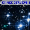 Cl* NGC 2571    GVB    1184