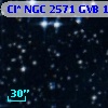 Cl* NGC 2571    GVB    1186