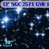 Cl* NGC 2571    GVB    1189