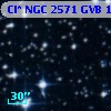 Cl* NGC 2571    GVB    1273