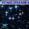 Cl* NGC 2571    GVB    1327