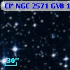 Cl* NGC 2571    GVB    1354