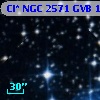 Cl* NGC 2571    GVB    1365