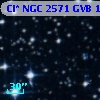 Cl* NGC 2571    GVB    1376