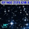 Cl* NGC 2571    GVB    1383