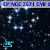 Cl* NGC 2571    GVB    1386