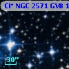 Cl* NGC 2571    GVB    1392
