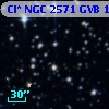 Cl* NGC 2571    GVB    1401