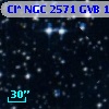Cl* NGC 2571    GVB    1408