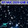 Cl* NGC 2571    GVB    1447