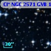 Cl* NGC 2571    GVB    1451