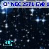 Cl* NGC 2571    GVB    1461