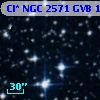 Cl* NGC 2571    GVB    1555