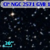 Cl* NGC 2571    GVB    1557