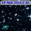 Cl* NGC 2571      C      43