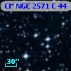 Cl* NGC 2571      C      44