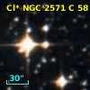 Cl* NGC 2571      C      58