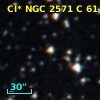 Cl* NGC 2571      C      61