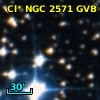 Cl* NGC 2571    GVB      63