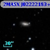2MASX J02222183+3907046