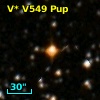 V* V549 Pup