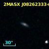 2MASX J08262333+3030421