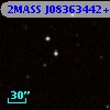 2MASS J08363442+2847025