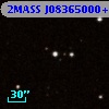2MASS J08365000+2803406