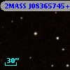 2MASS J08365745+2828343