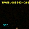NVSS J083643+265718