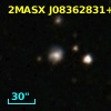 2MASX J08362831+2250504
