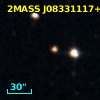 2MASS J08331117+2253004