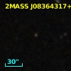 2MASS J08364317+2252059
