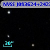 NVSS J083624+242347