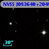 NVSS J083640+204821